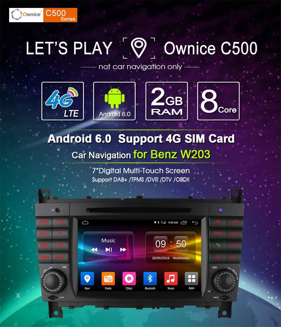Best 4G SIM LTE Octa 8 Core 2 DIN Android 6.0 Car DVD GPS For Mercedes W203 W219 2004-2007 C200 C230 C180 C320 C350 CLK W209 C class 1 Best 4G SIM LTE Octa 8 Core 2 DIN Android 6.0 Car DVD GPS For Mercedes W203 W219 2004-2007 C200 C230 C180 C320 C350 CLK W209 C class 1