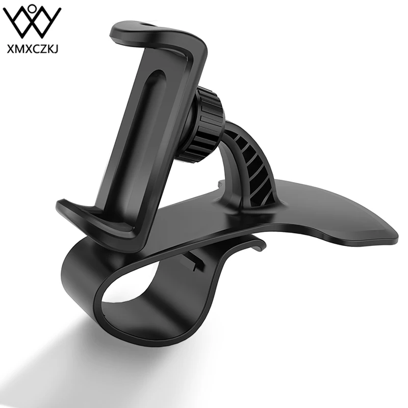 

XMXCZKJ Universal Phone Holder for Smart Phone Dashboard Car Phone Stand Mobile Phone Accessories for Iphone 8 Samsung Redmi