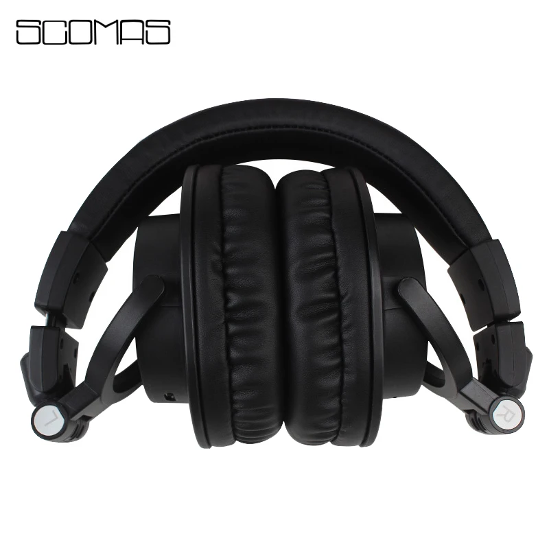 

SCOMAS Bluetooth Handsfree Foldable Headphones Wireless Stereo Sound Noise Cancellation Over Ear Soft Gaming Headset for Gamer