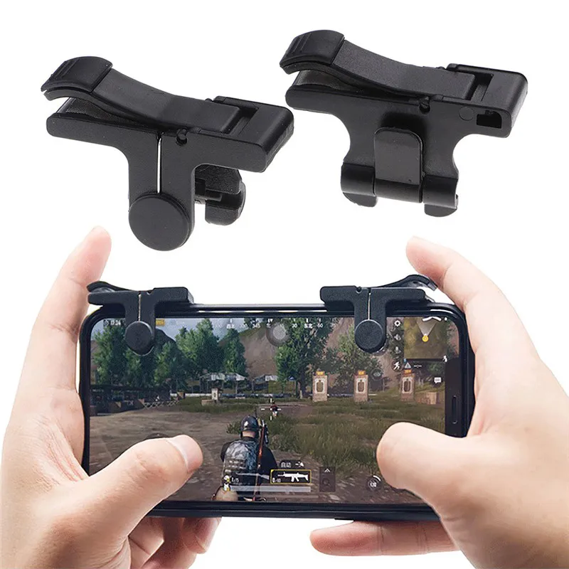 

2Pcs Clip-on Button Induction Touch Screen Mobile Phone Game Control Joysticks