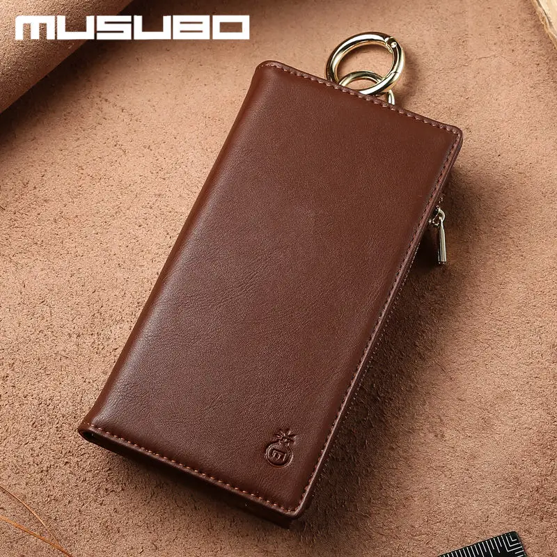 

Musubo Wallet Case For iPhone Xs Max 5 5s SE Leather Cover for Funda iPhone 7 Plus 8 Plus 6s 6 Plus Cases Flip Luxury Coque Capa
