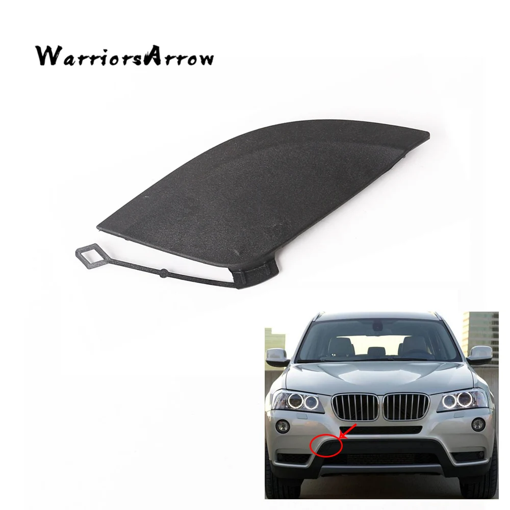 

WarriorsArrow Front Bumper Towing Tow Eye Hook Cover Cap Lid Primed Random Color For BMW X3 F25 2011 2012 2013 2014 51117210474