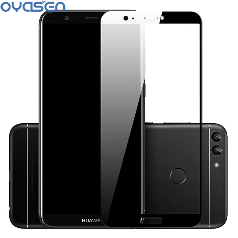 

Full Coverage Tempered Glass For Huawei P Smart FIG-LX1 5.65inch 9H Explosion Proof Screen Protector For Huawei P Smart Enjoy 7S