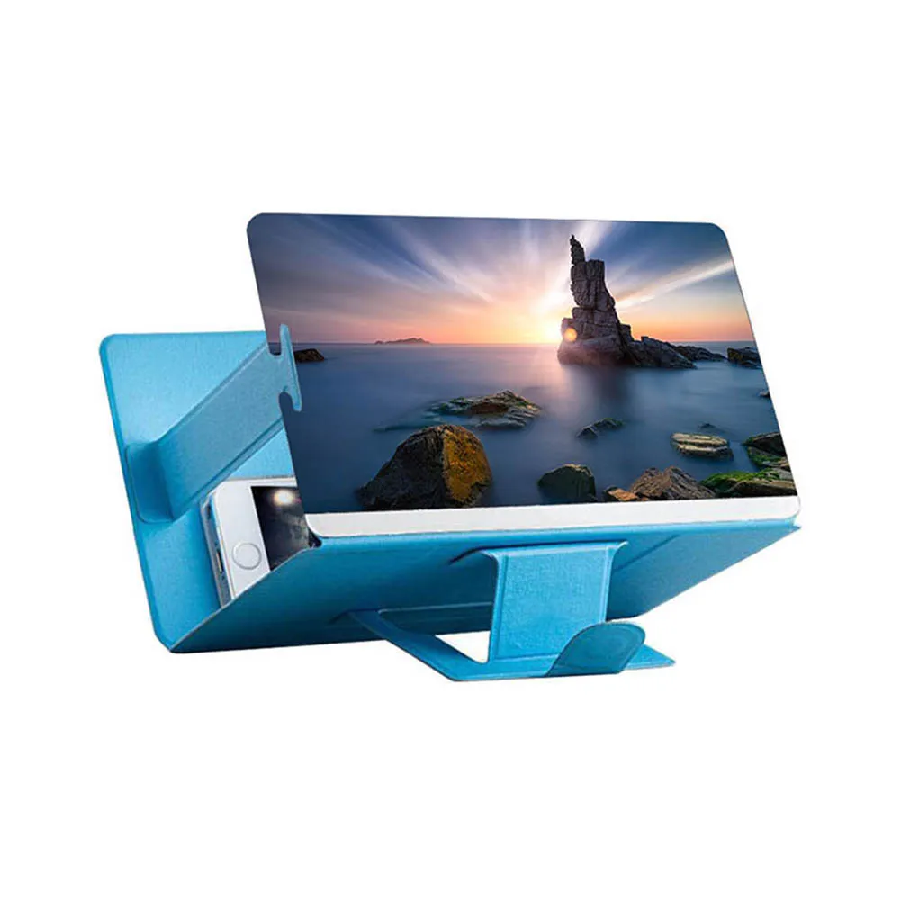 Дропшиппинг Универсальный мобильный телефон 3D экран HD видео усилитель увеличительное стекло Подставка Кронштейн держатель JLRJ88 - Цвет: as picture