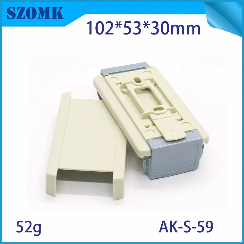 plastic enclosure for electronics project handheld enclosure control box szomk diy enclosure junction box plastic housing small abs instrument enclosure (15)