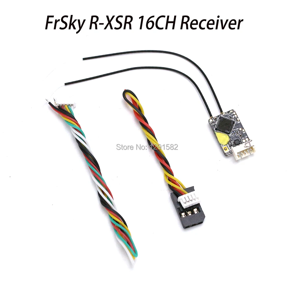 

FrSky R-XSR Ultra SBUS / CPPM Switchable D16 16CH Mini Redundancy Receiver RX 1.5g for RC Transmitter TX Drone Models Quadcopter