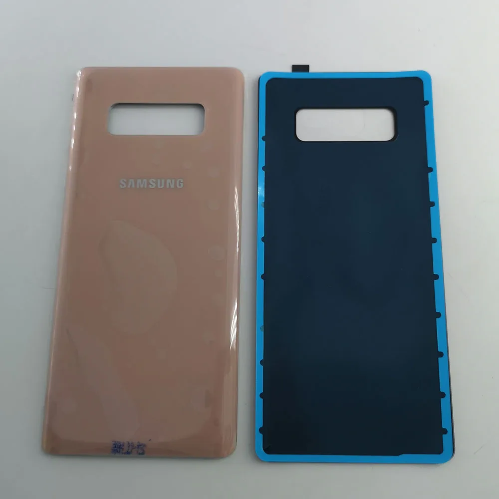 Чехол на заднюю часть батареи для SAMSUNG Galaxy Note 8 note8 N9500 N950F, чехол на заднюю дверь, запасная клейкая наклейка 6,3 дюйма