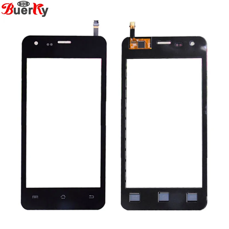 BKparts 5 шт. сенсорный экран для Micromax Bolt A69 передняя стеклянная панель дигитайзер