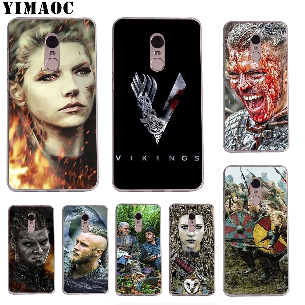 

YIMAOC Vikings Travis Fimmel Soft TPU Case for Xiaomi Redmi 6 4X 5A 4A S2 Note 4X 4 5 Pro Plus Mi 8 9 SE 6 A2 A1 MiX 2S MAX 3