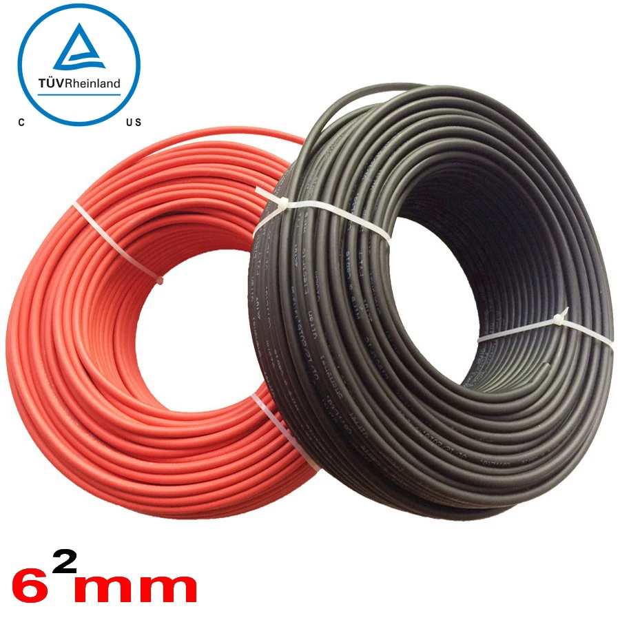 1 X 20 M Câble Solaire Noir 4mm2 2 Paires Mc 4 Fiche pour PV Photovoltaïque 1 X 20 M Câble Solaire Noir 4mm2 2 Paires Mc 4 Fiche pour PV Photovoltaïque