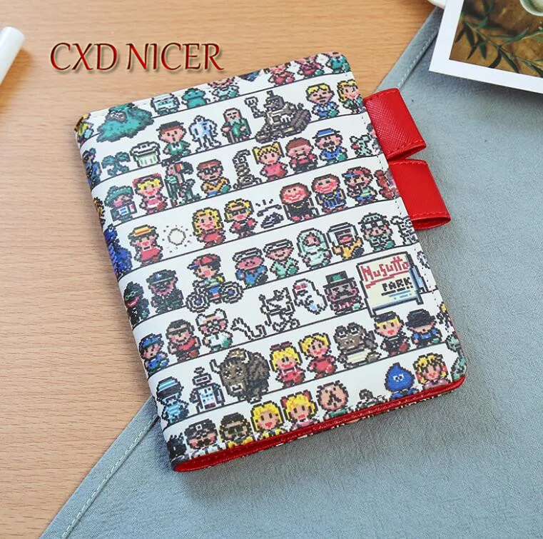 

A6 Pu Cover Small Person Hand Book Notebook Diary Business Stationery For Drawing Painting Soft Cover Notepad A Diary Gift