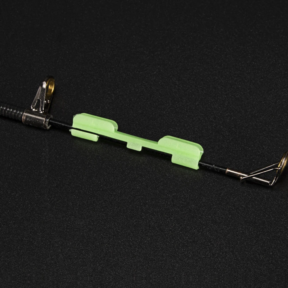 10pcs/pack Snap Light Stick Fluorescent Chemical Tackle Accessory Lure Durable Rod Tip Portable Practical Holder Fishing Clip