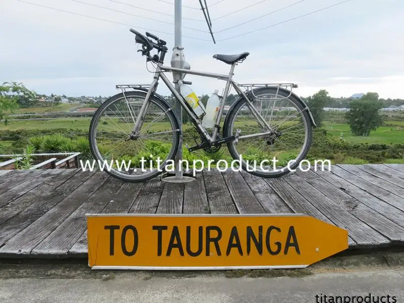 Flash Deal Titanium cross/touring bicycle frame with welded rack 10 Flash Deal Titanium cross/touring bicycle frame with welded rack 10