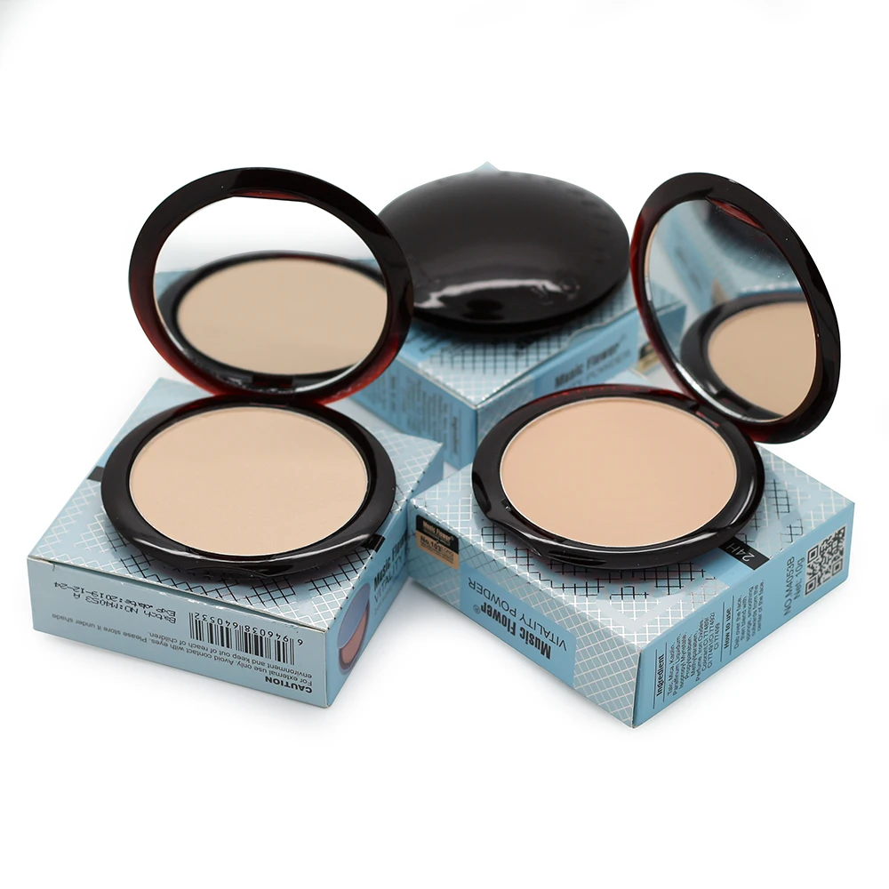 

Music Flower Makeup VITALITY Pressed Powder Face Powder Contour Foundation 24H Lasting Whitening Concealer Cosmetic