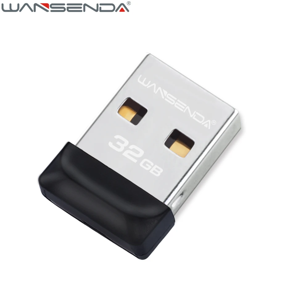 WANSENDA супер мини USB флеш-накопитель 32 Гб 64 Гб Водонепроницаемая USB флешка 8 Гб 16 Гб Флешка USB флеш-карта памяти