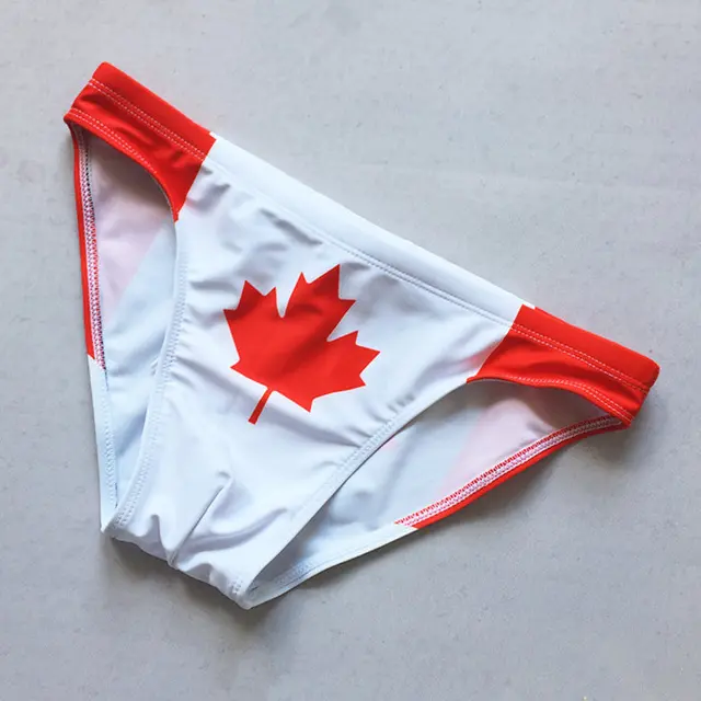 Buy BR CA AU UK US Flag Mens Swim Briefs Sexy Hot Gay