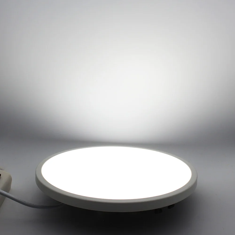 

Round SMD3014 LED Panel Light 30W AC85-265V recessed LED ceiling Light Ultra thin LED downlight white/warm white with led driver