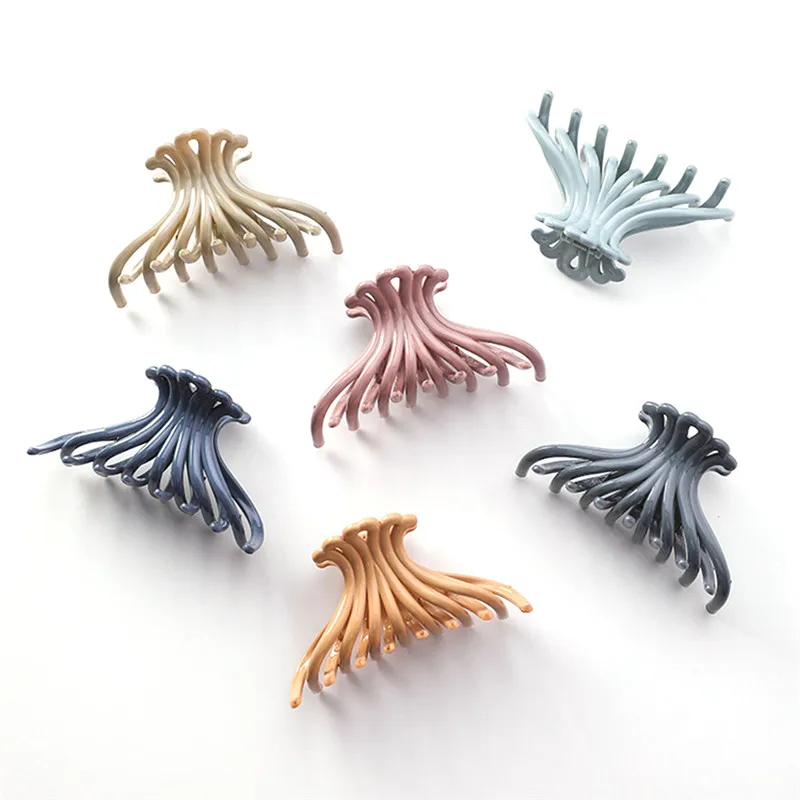 

1 Pcs 6 Color Large Shower Clips Simple Wild Big Hair Catch Ponytail Clip Hair Accessories Hairpin Vintage Hairpins for Women