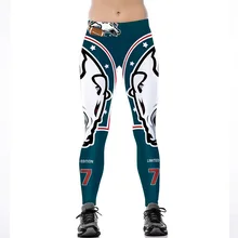 Unisex Football Team 77 Print Tight Pants Workout Gym Training Running Yoga Sport Fitness Exercise Leggings Dropshipping