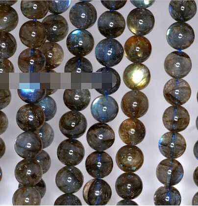 

Free shipping >>@ >819 1Strand RARE 8MM Sleeping Beauty Dark Labradorite Grade Aa Round Loose Beads 15
