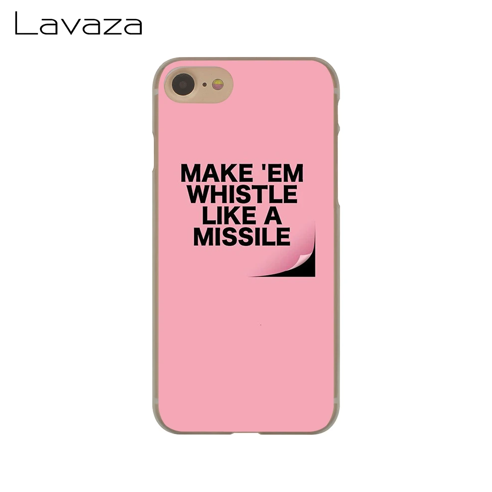 Lavaza черный розовый kpop чехол для телефона Apple iPhone 4 4S 5C 5S SE 6 6S 7 8 Plus 10 X Xr Xs Max 6Plus