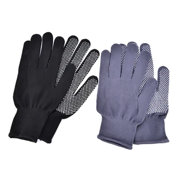 

1 Pair New Arrival Hair Straightener Perm Curling Hairdressing Heat Resistant Finger Glove 2 Colors