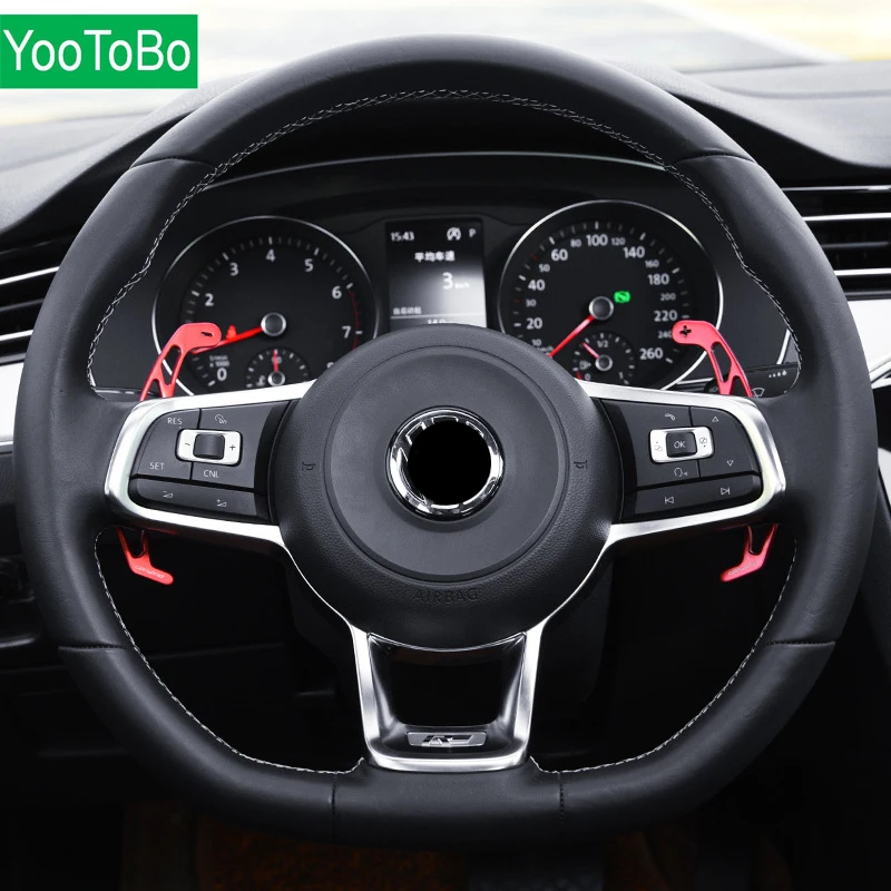 Переключатель рулевого колеса для VW Tiguan MK2 R line/GOLF GTI MK7 / GOLF GTD GTE/passat B8 line|Наклейки на