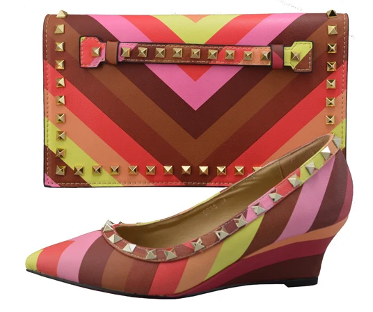 African Shoes Perfect Matching With Handbag Fashion Italian Lady African Shoes Perfect Matching With Handbag Fashion Italian Lady And Bag Sets For Party Ch01 Blue Color Size 38 43 In Women S Pumps From On
