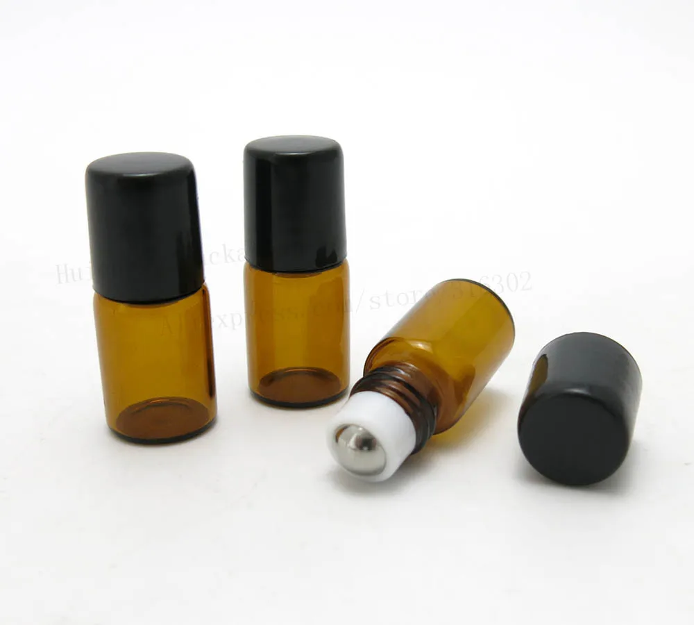 100pcs 2ml roll on roller bottles for essential oils roll on refillable