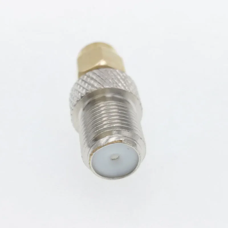 RP SMA Male to F Female RF Coaxial Adapter Straight Goldplated (3)