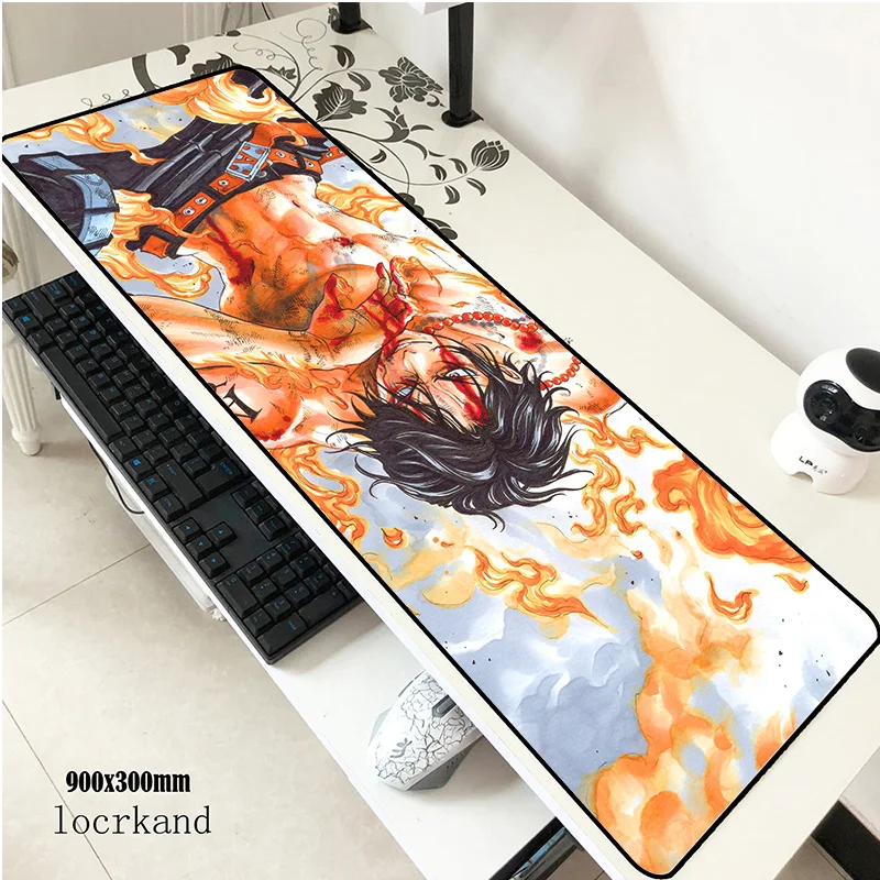 Цельные коврики для мыши 900x300x3 мм коврик для мышки Usopp notbook компьютерный коврик для мыши игровой padmouse gamer клавиатура коврики для мыши