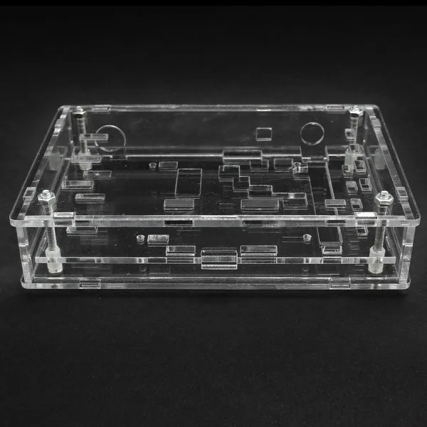 Тип прозрачный акриловый лист корпус модуль чехол для DSO138 осциллограф