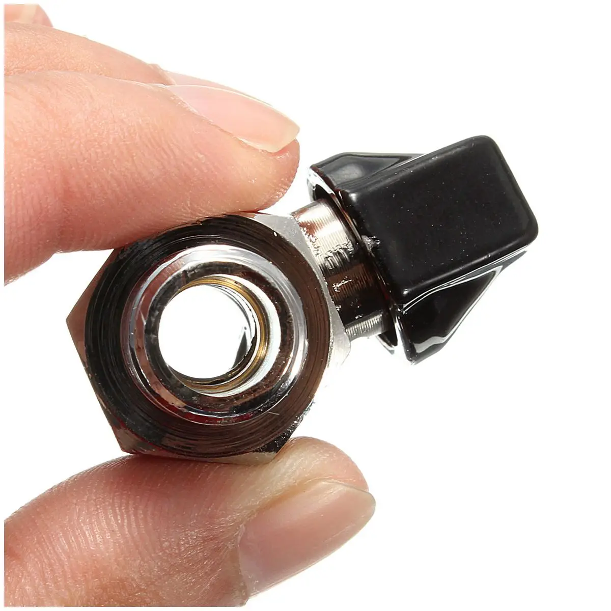 BMBY-хромированной латуни 1/4 дюйма Bsp шаровой клапан потока кран мужского и женского пола воздушный компрессор шланг
