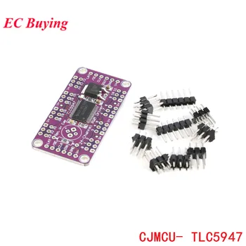 

TLC5947 12-Bit 24-Channel PWM LED Driver Module With Internal Oscillator 12 Bit 3-5.5V Driver Module CJMCU- TLC5947