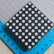 ; набор из 10 шт. точечно-матричный 8*8 матричный 5 мм с красной подсветкой 60*60 мм(20 футов