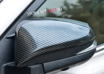 

ABS Car Door Side Mirror Rearview Rear View Cup Cover Trim For Toyota Harrier XU60 2013 2014 2015 2016 2017 Auto Accessories