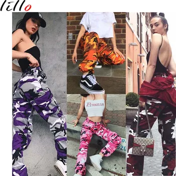 

2019 new pants Hot loose 7 color camouflage casual pants Fashion popular hip-hop pants High quality and comfort pants High Stree
