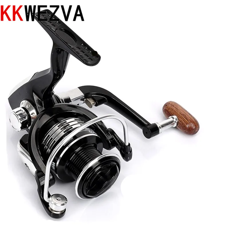 KKWEZVA metal Fishing Reel 11BB 2000 4000 series spinning reel for