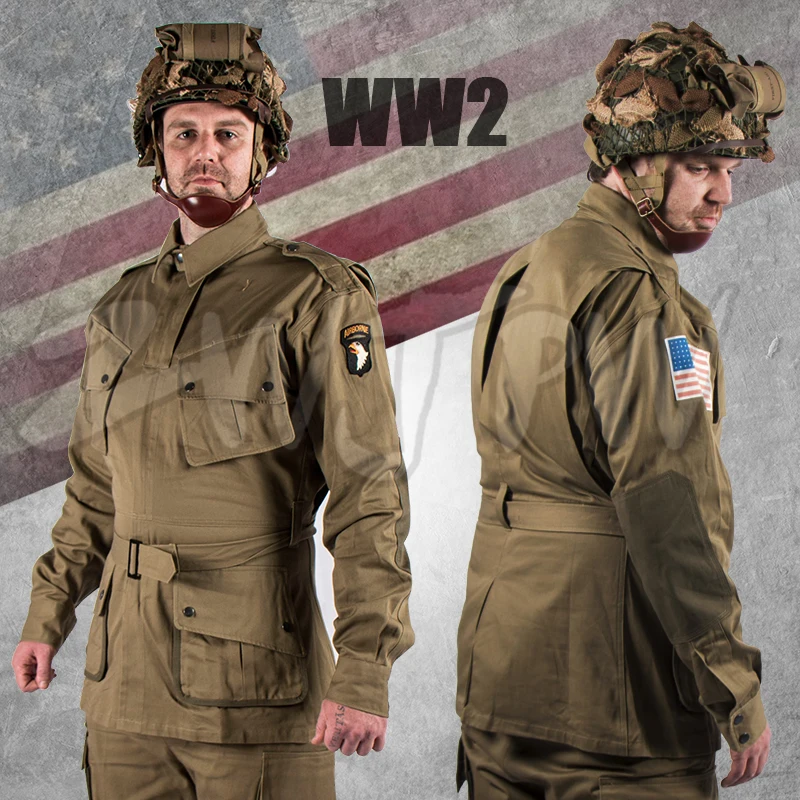 WW2 US Army Military 101 AIRBORNE PARATROOPER Suits