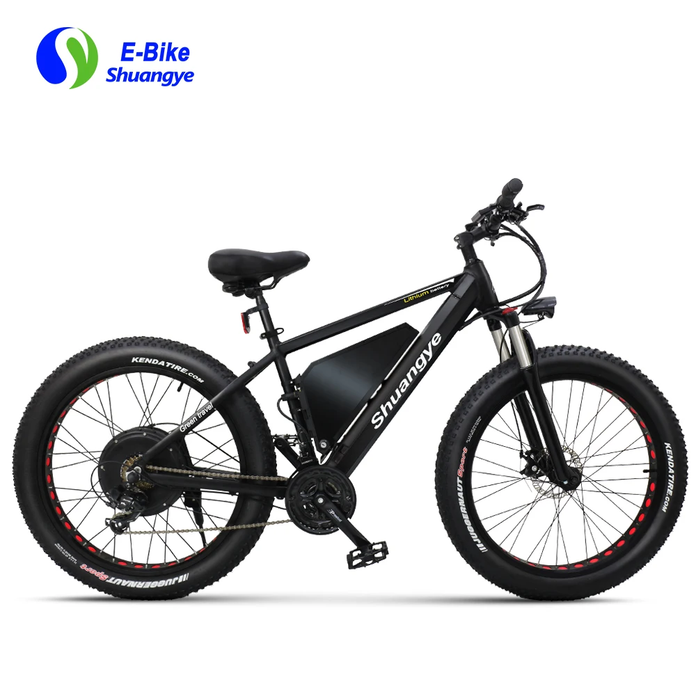 1000 Вт Мотор 26 дюймов алюминиевая рама fat tire Электрический велосипед|fat electric