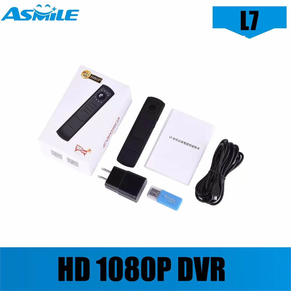 

HD1080P Body WIFI Pen L7 Clip Camera Meeting Recorder DVR Camera