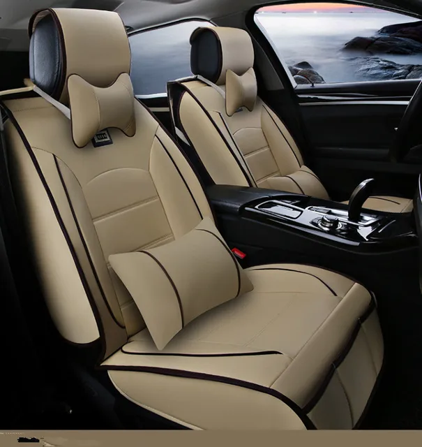 Buy Brand New Luxury PU Leather Car Seat Cover Front