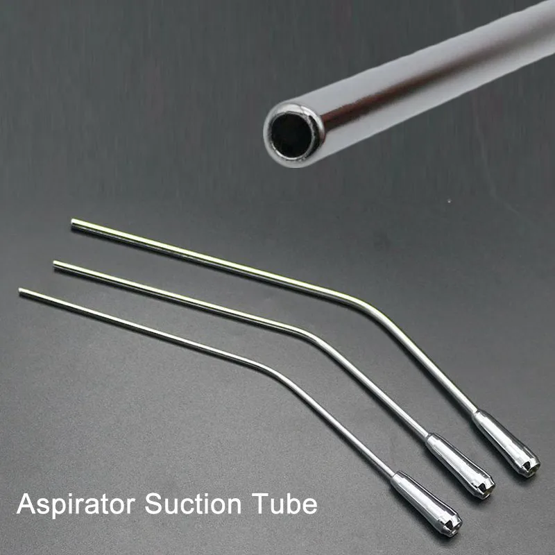 

1pc Dental Stainless Steel Aspirator Suction Tube For Electric Suction Device Medical Surgery Laboratory Equipment 2mm/2.5mm/3mm