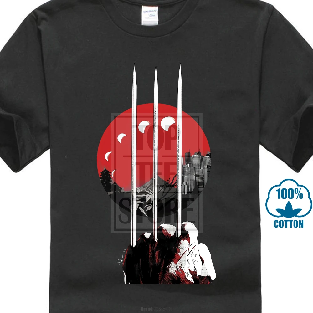 

Wolverine Movie Poster 100% Cotton Men S T Shirt E0030