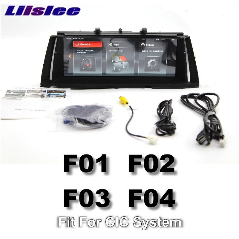 Best LiisLee Car Multimedia GPS Audio Hi-Fi Radio Stereo For BMW 7 Series F01 F02 F03 F04 Original CIC Style Navigation NAVI 4