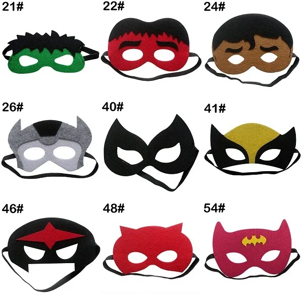 

Cute Super Hero Glasses Mask Kids Baby Boy Girl Fancy Dress Costume Cool Decorate Hot Avengers Heros Masquerade Eye Mask