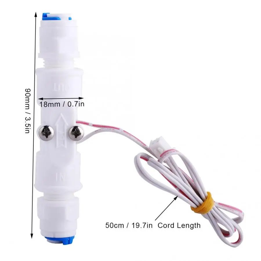 Датчик уровня жидкости Сенсор G1/4 здоровый точный расход воды Сенсор PE воды поплавковый выключатель
