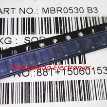 1000 шт. 1206 MBR0530LT1G B3 MBR0530 SOD-123 диод Шоттки