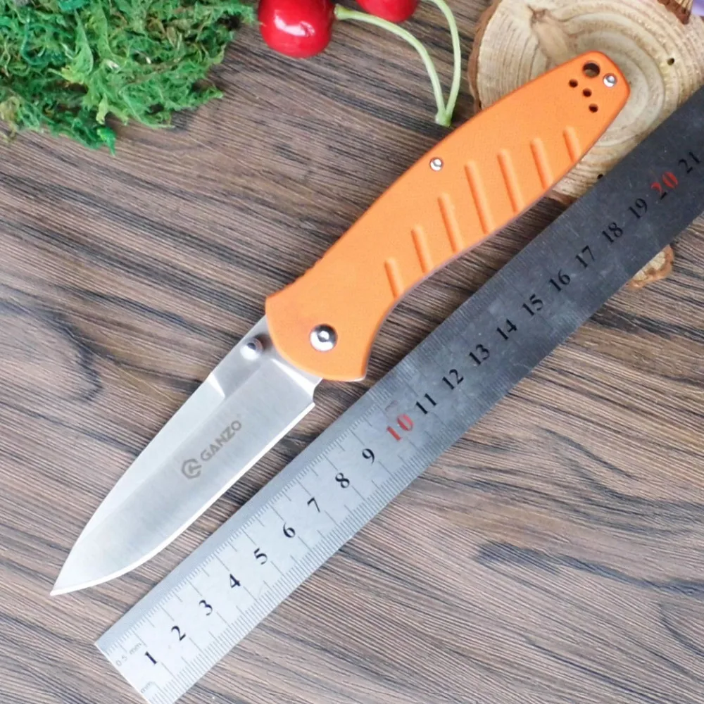 Складной карманный нож Ganzo G738 лезвие Firebird F738 58 60HRC 440C G10 EDC инструмент для выживания