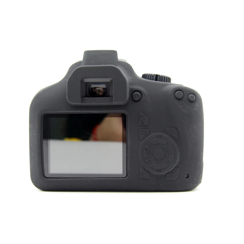 Силиконовая кожа брони чехол для камеры Защитная крышка для корпуса видеообъектив сумка для Canon EOS 3000D 4000D
